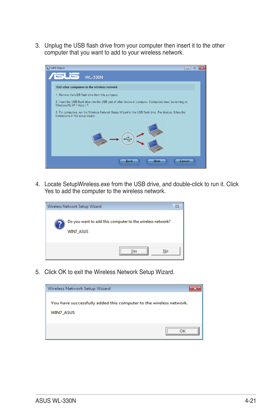 Asus WL-330N User Manual | Page 45 / 68