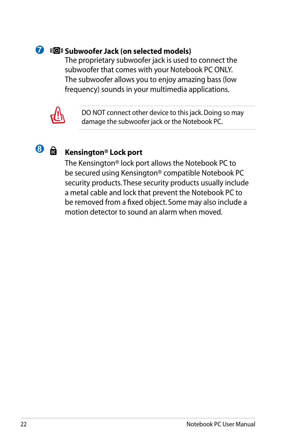 Asus R701VZ User Manual | Page 22 / 122