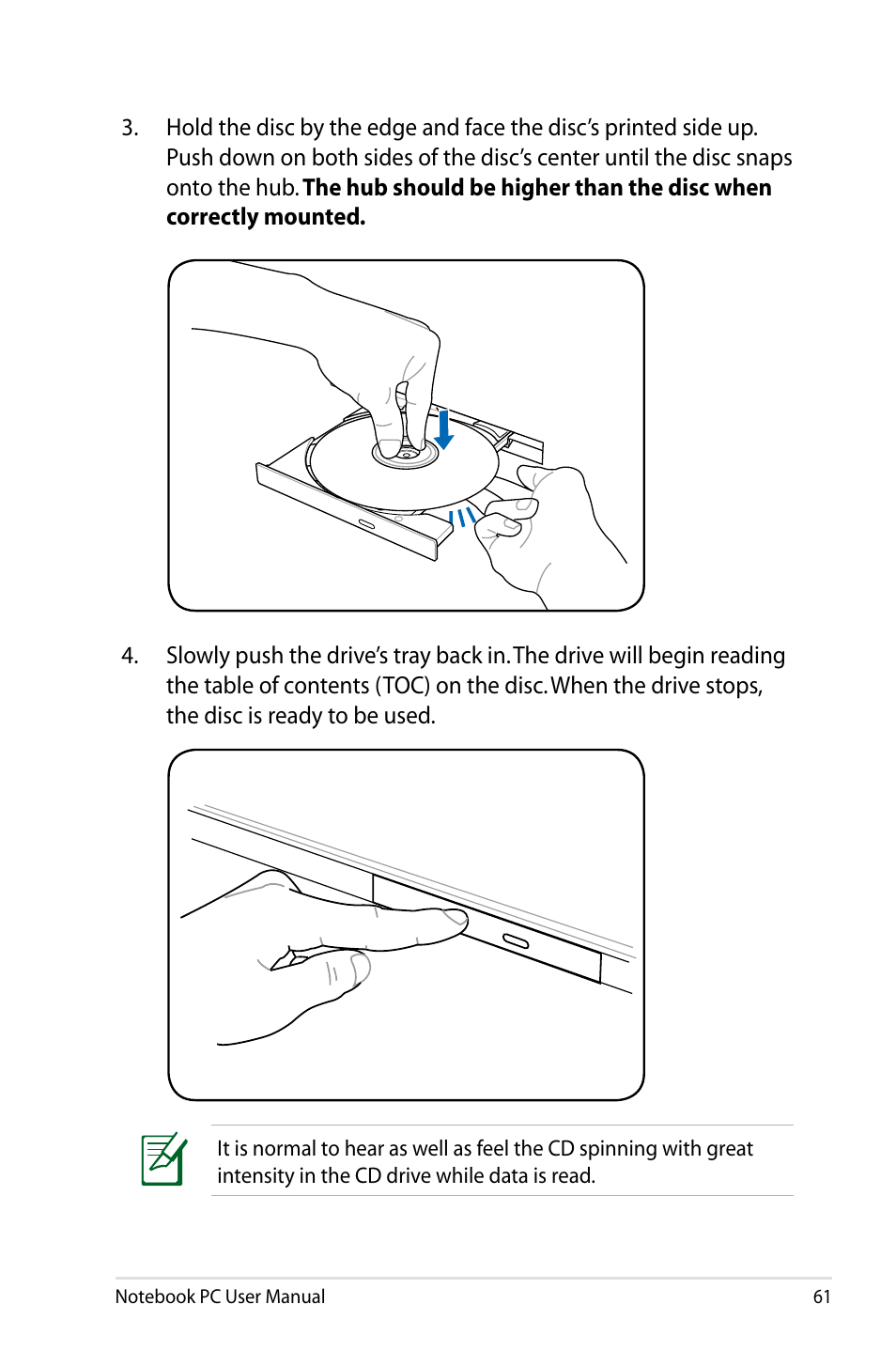 Asus R701VZ User Manual | Page 61 / 122