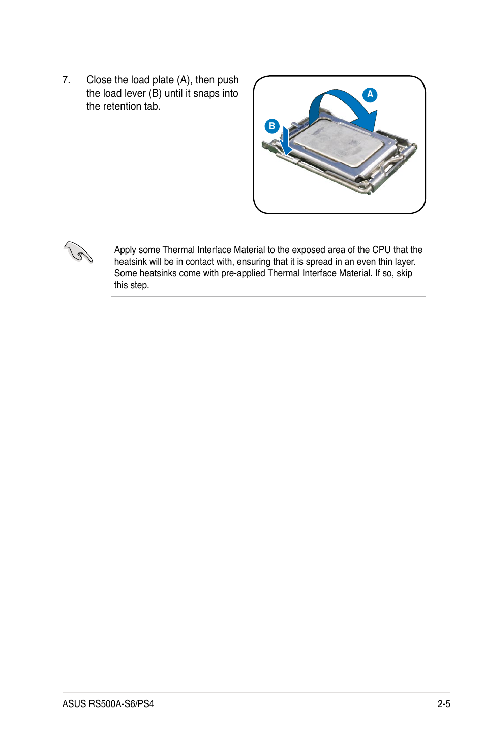 Asus RS500A-S6/PS4 User Manual | Page 23 / 142