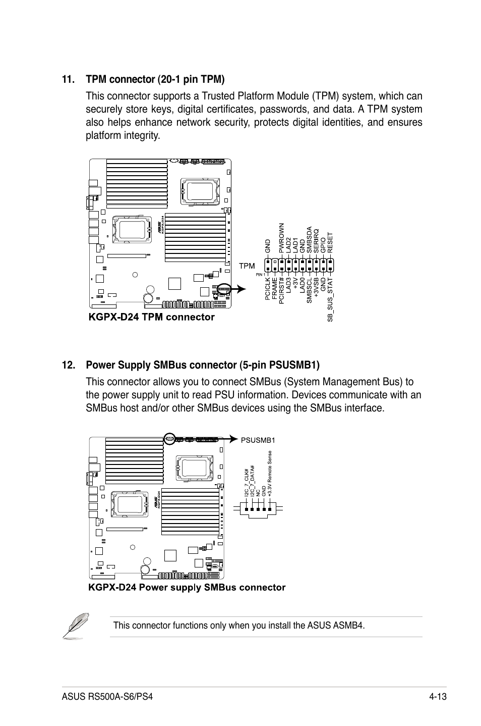 Asus RS500A-S6/PS4 User Manual | Page 61 / 142