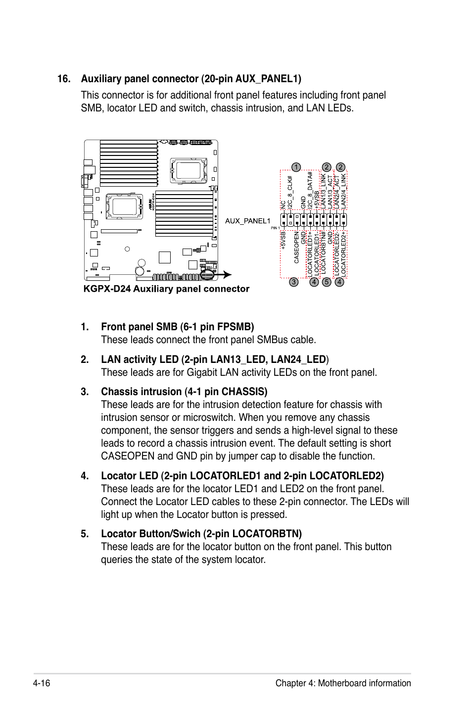 Asus RS500A-S6/PS4 User Manual | Page 64 / 142