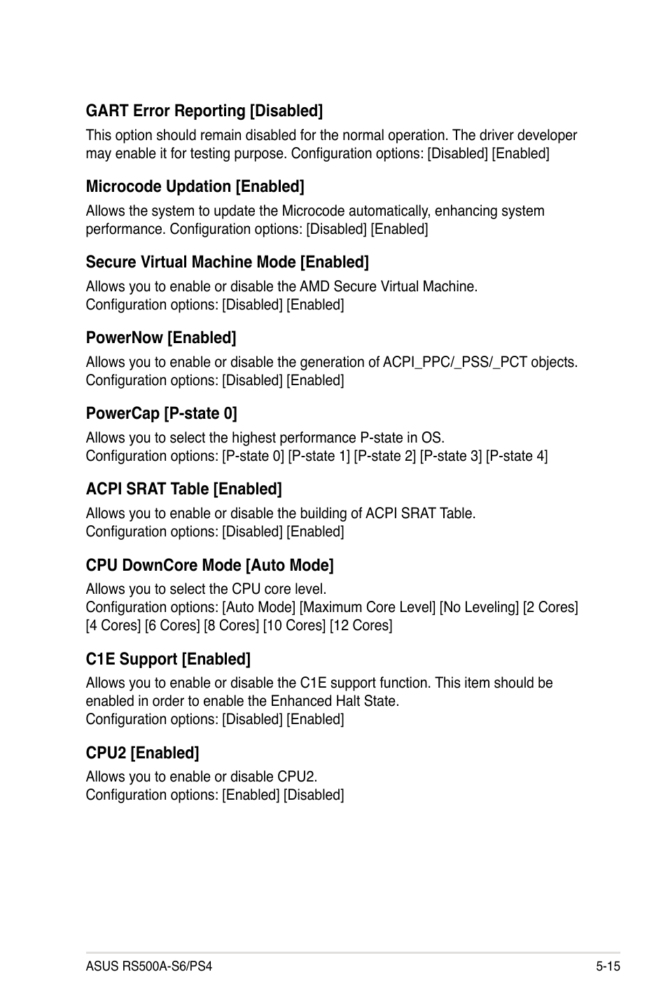 Asus RS500A-S6/PS4 User Manual | Page 79 / 142