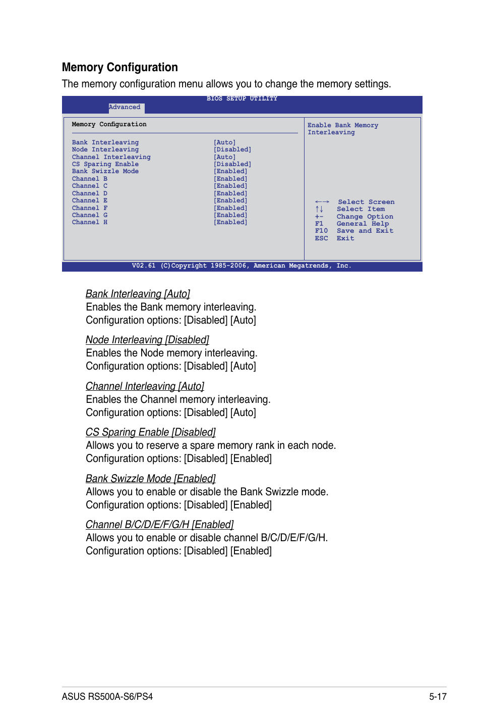 Asus RS500A-S6/PS4 User Manual | Page 81 / 142