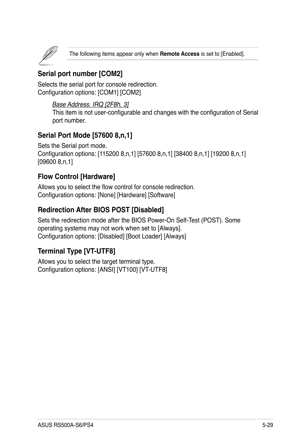 Asus RS500A-S6/PS4 User Manual | Page 93 / 142