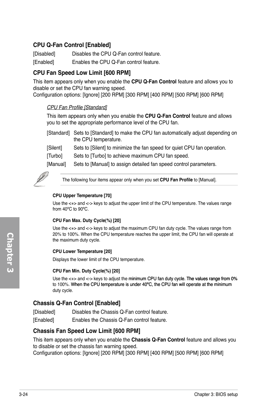 Chapter 3 | Asus P8P67 PRO User Manual | Page 86 / 132