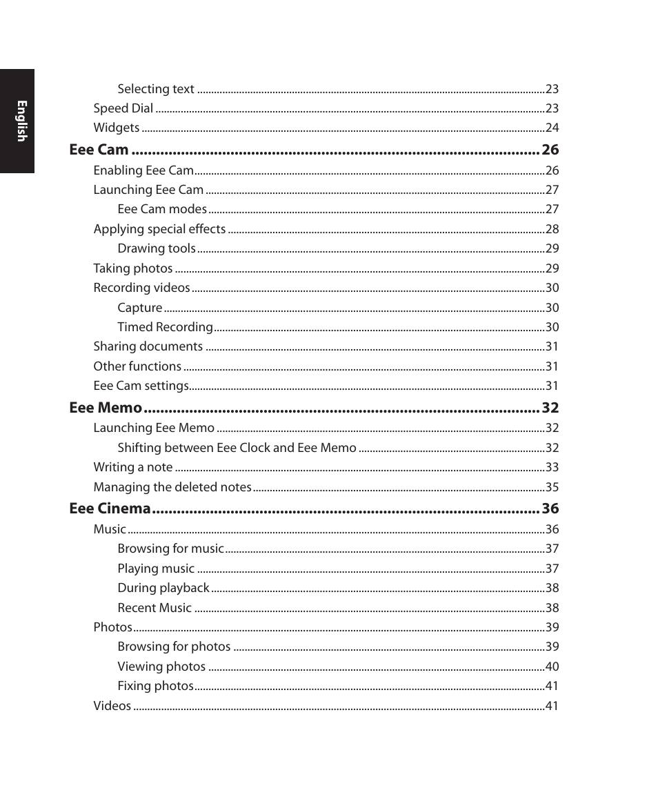 Asus ET1602 User Manual | Page 4 / 48