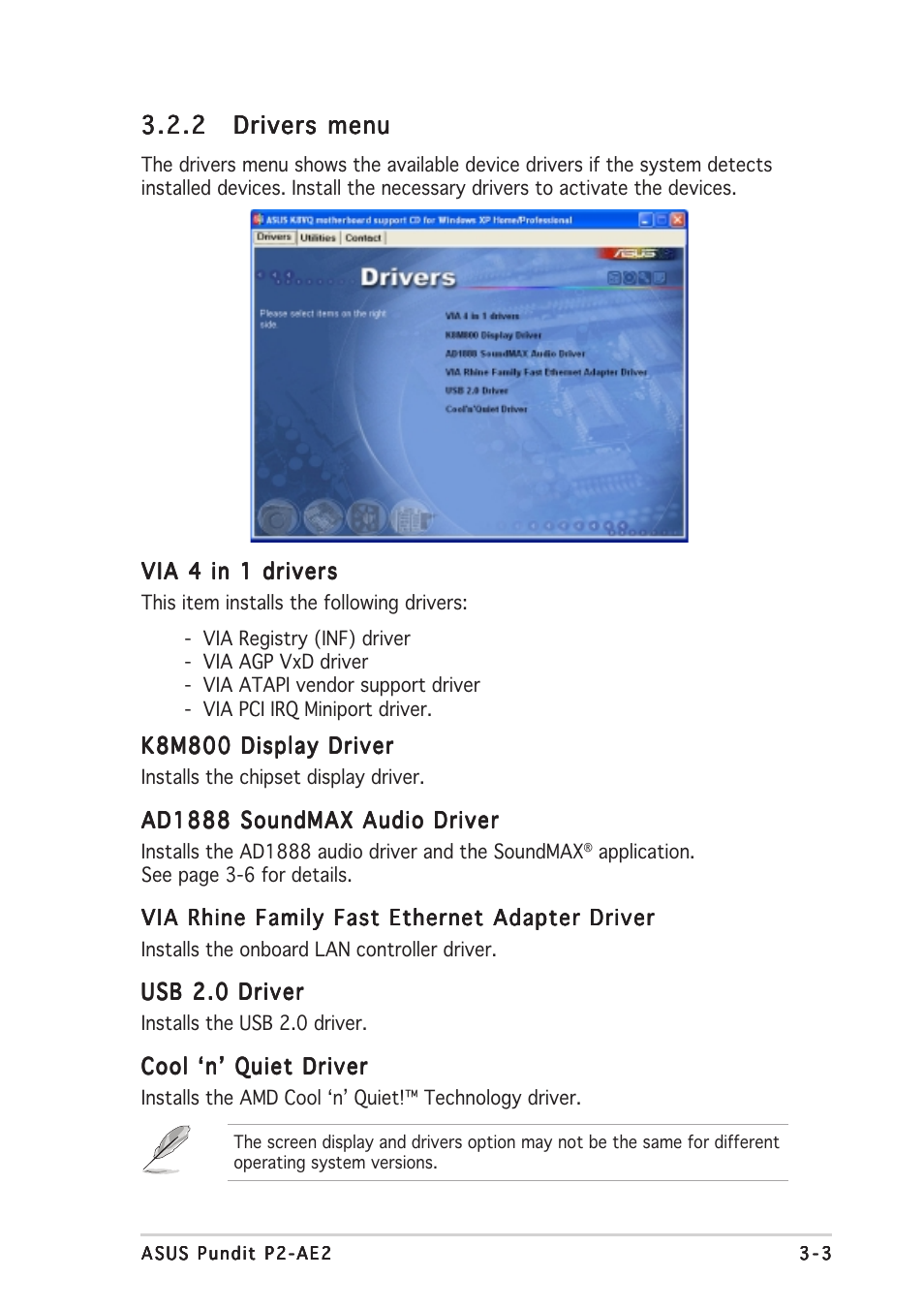 Asus Pundit P2-AE2 User Manual | Page 31 / 90