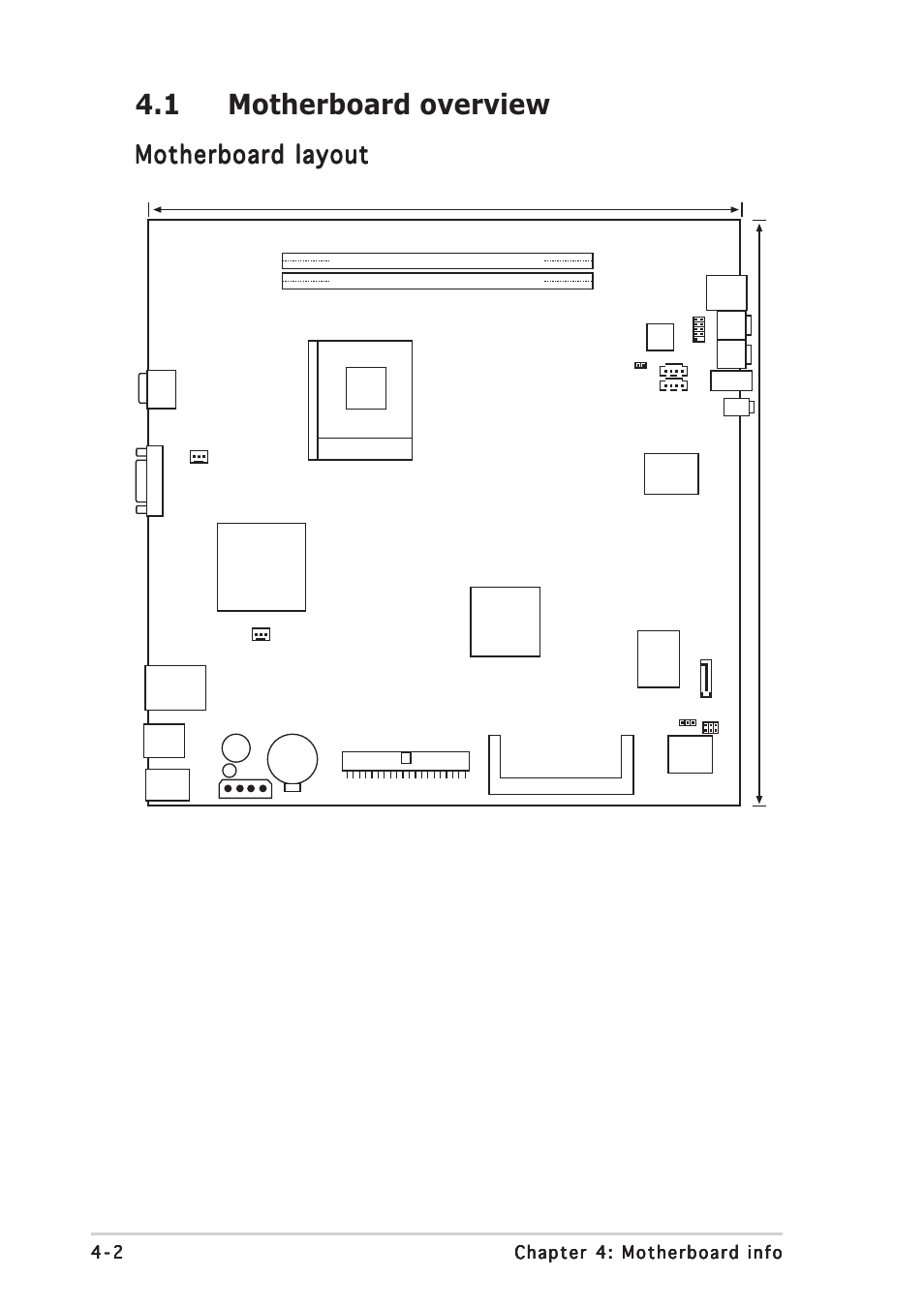 1 motherboard overview, Motherboard layout | Asus Pundit P2-AE2 User Manual | Page 50 / 90