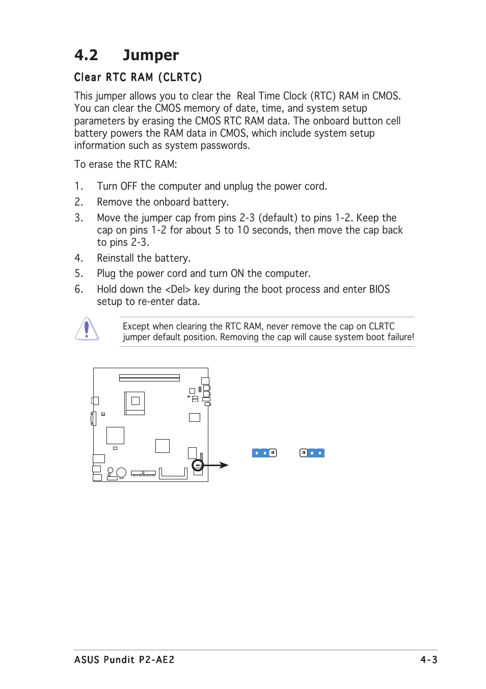 2 jumper | Asus Pundit P2-AE2 User Manual | Page 51 / 90