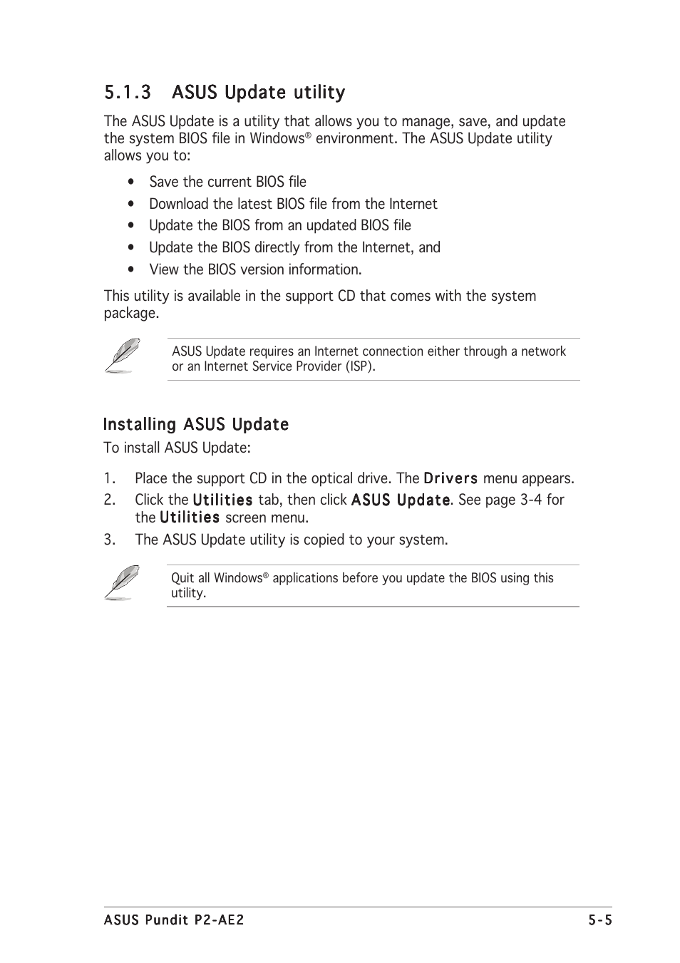 Asus Pundit P2-AE2 User Manual | Page 61 / 90