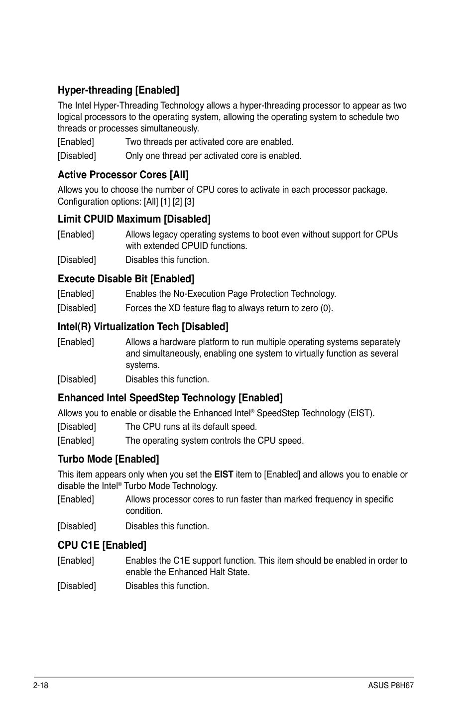 Asus P8H67 User Manual | Page 66 / 80