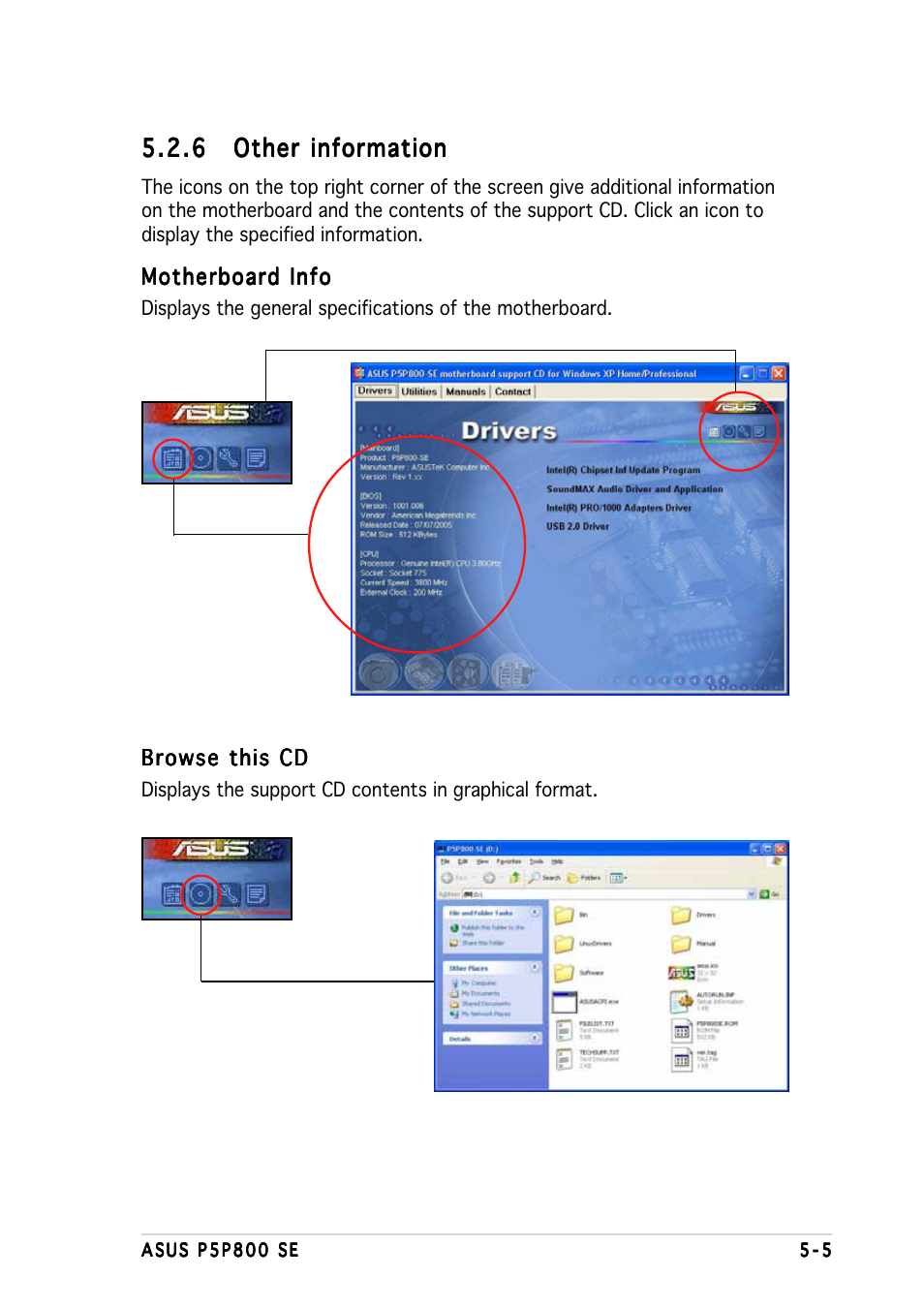 Asus P5P800 SE User Manual | Page 107 / 116