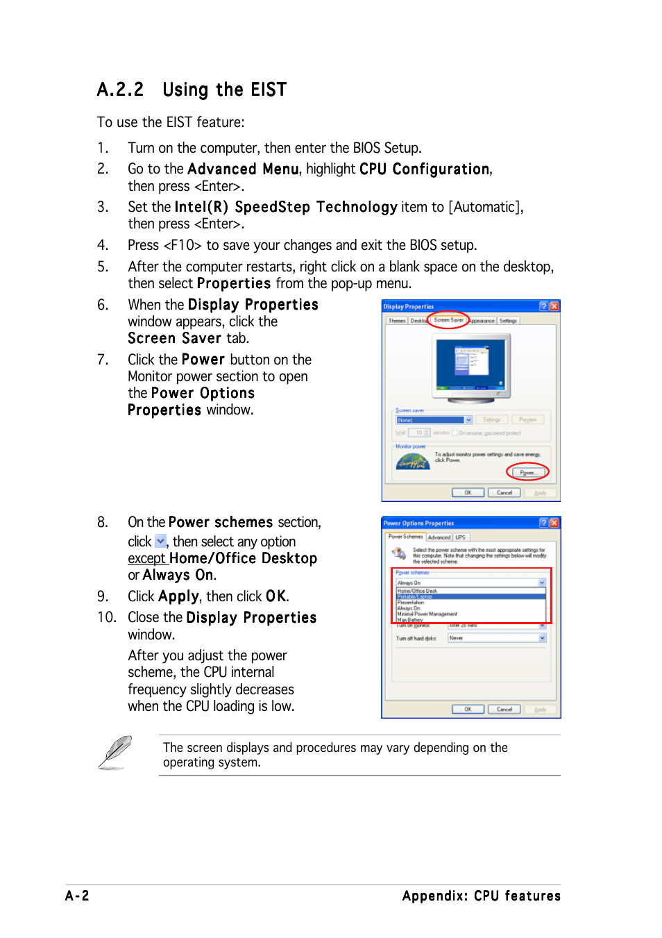 A.2.2 | Asus P5P800 SE User Manual | Page 114 / 116