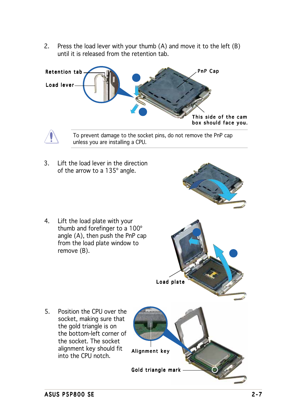 Asus P5P800 SE User Manual | Page 27 / 116