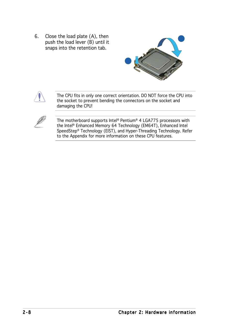 Asus P5P800 SE User Manual | Page 28 / 116