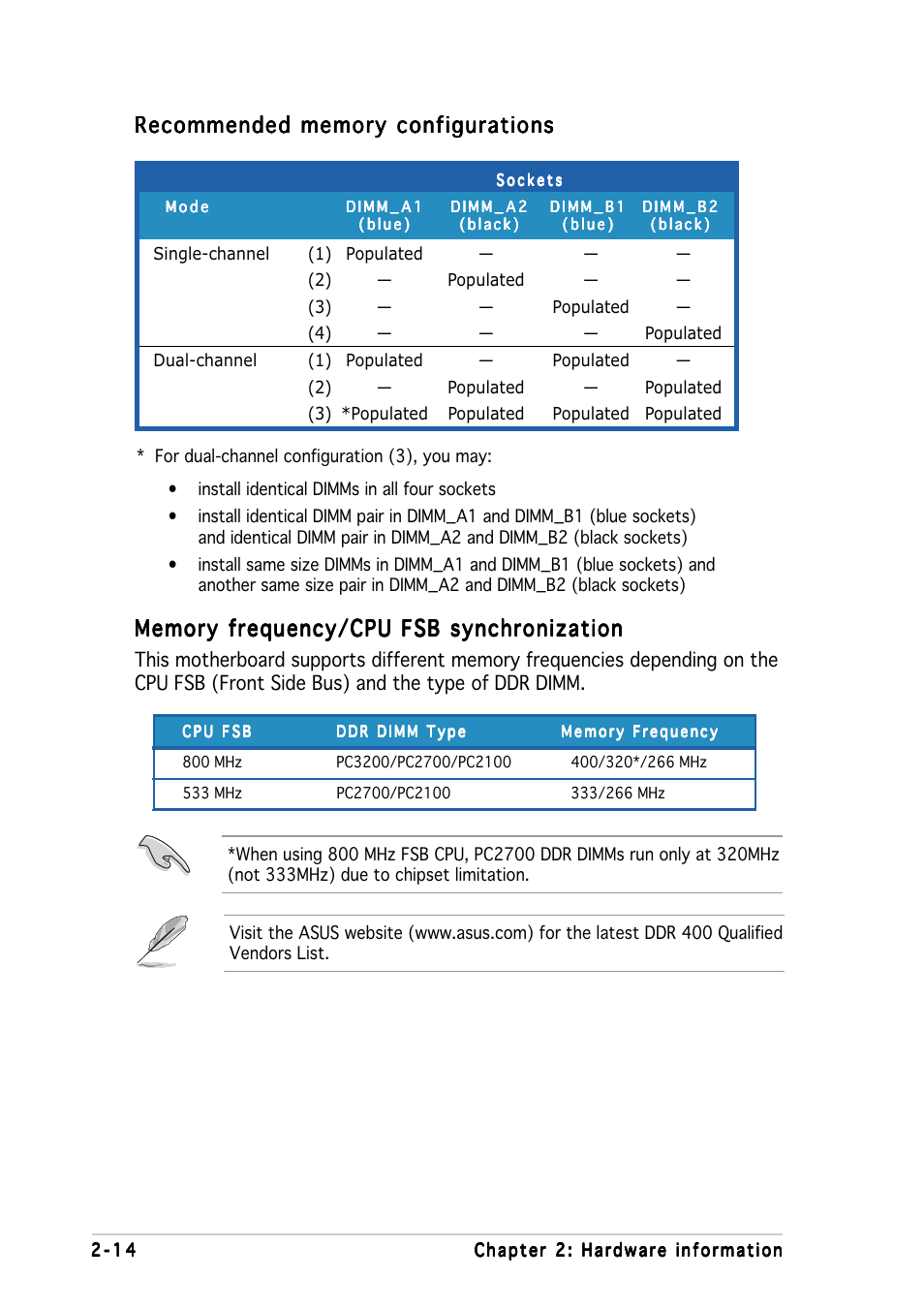 Asus P5P800 SE User Manual | Page 34 / 116