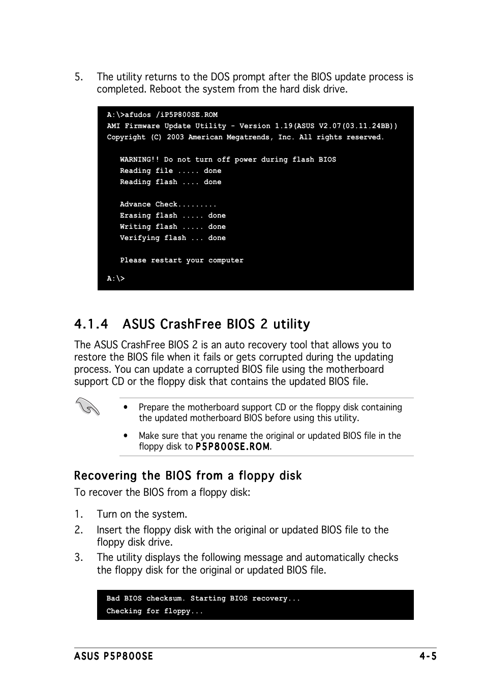 Asus P5P800 SE User Manual | Page 65 / 116
