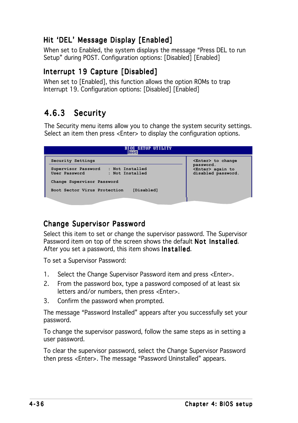 3 security security security security security | Asus P5P800 SE User Manual | Page 96 / 116
