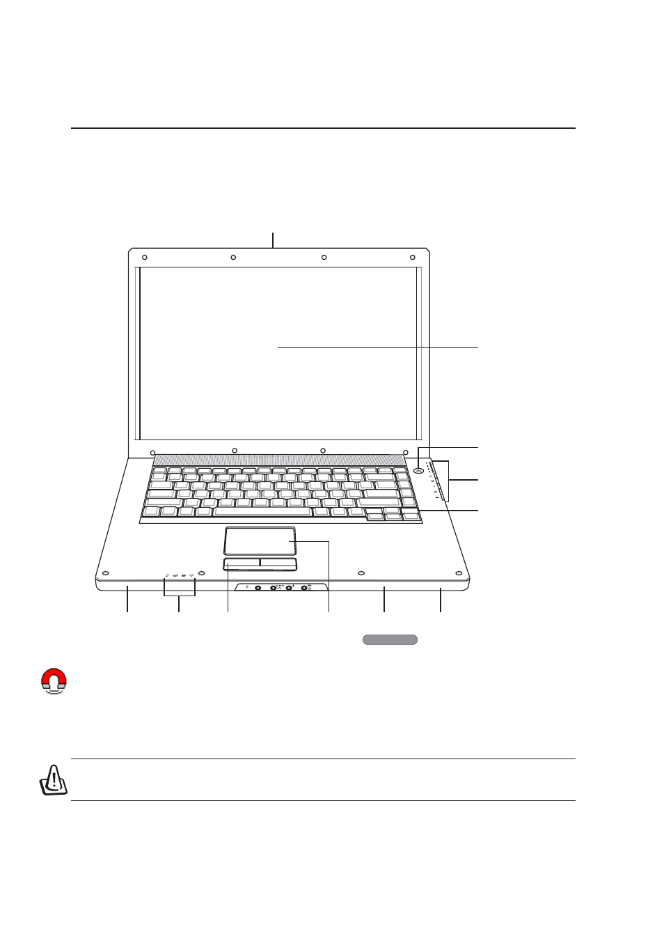 Top side, Knowing the parts, Opening the display panel | Asus W1Gc User Manual | Page 17 / 76