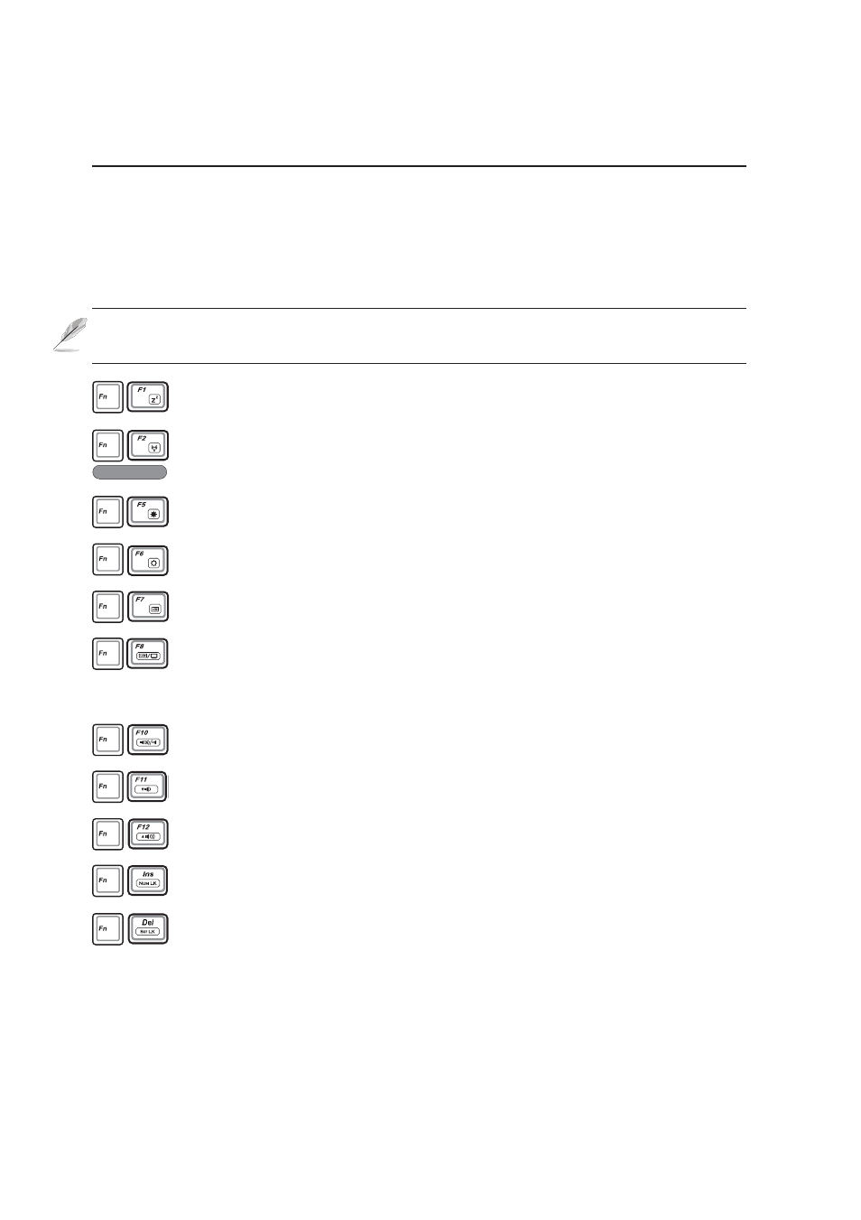 Using the keyboard, Colored hot keys | Asus W1Gc User Manual | Page 39 / 76