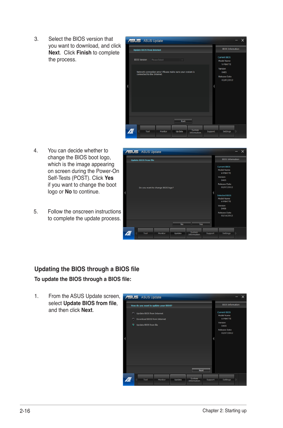 Asus V9-P8H77E User Manual | Page 38 / 90