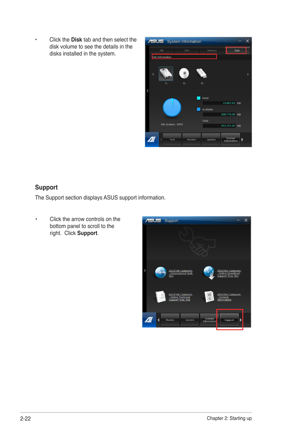 Asus V9-P8H77E User Manual | Page 44 / 90