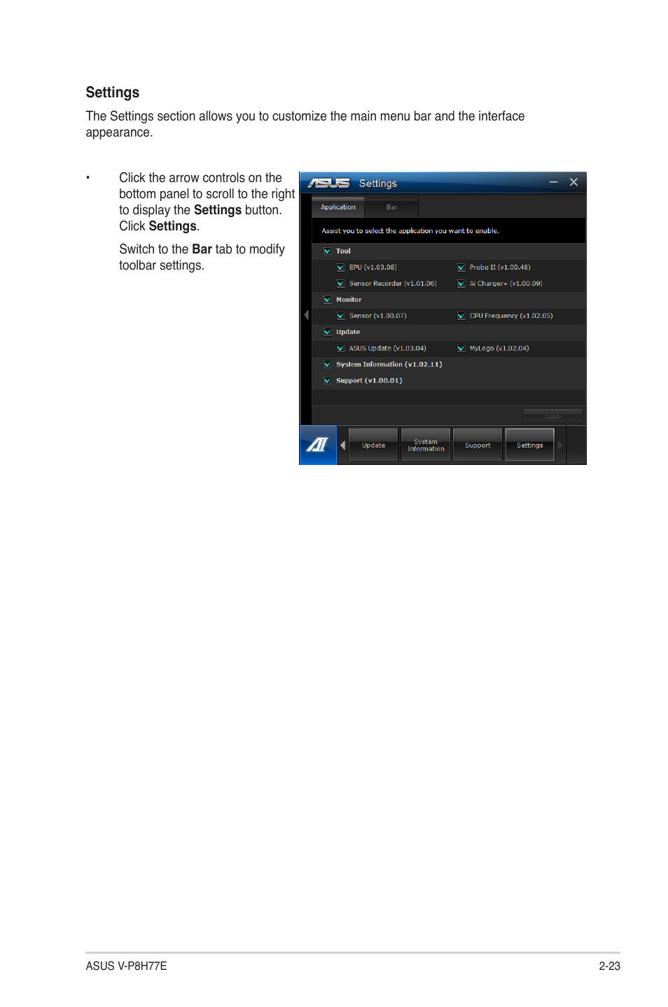 Asus V9-P8H77E User Manual | Page 45 / 90