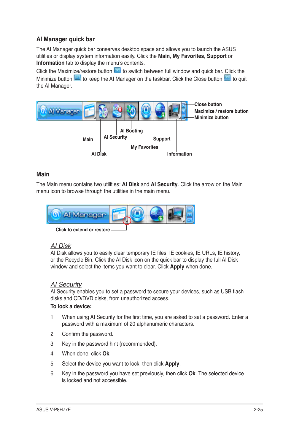 Asus V9-P8H77E User Manual | Page 47 / 90