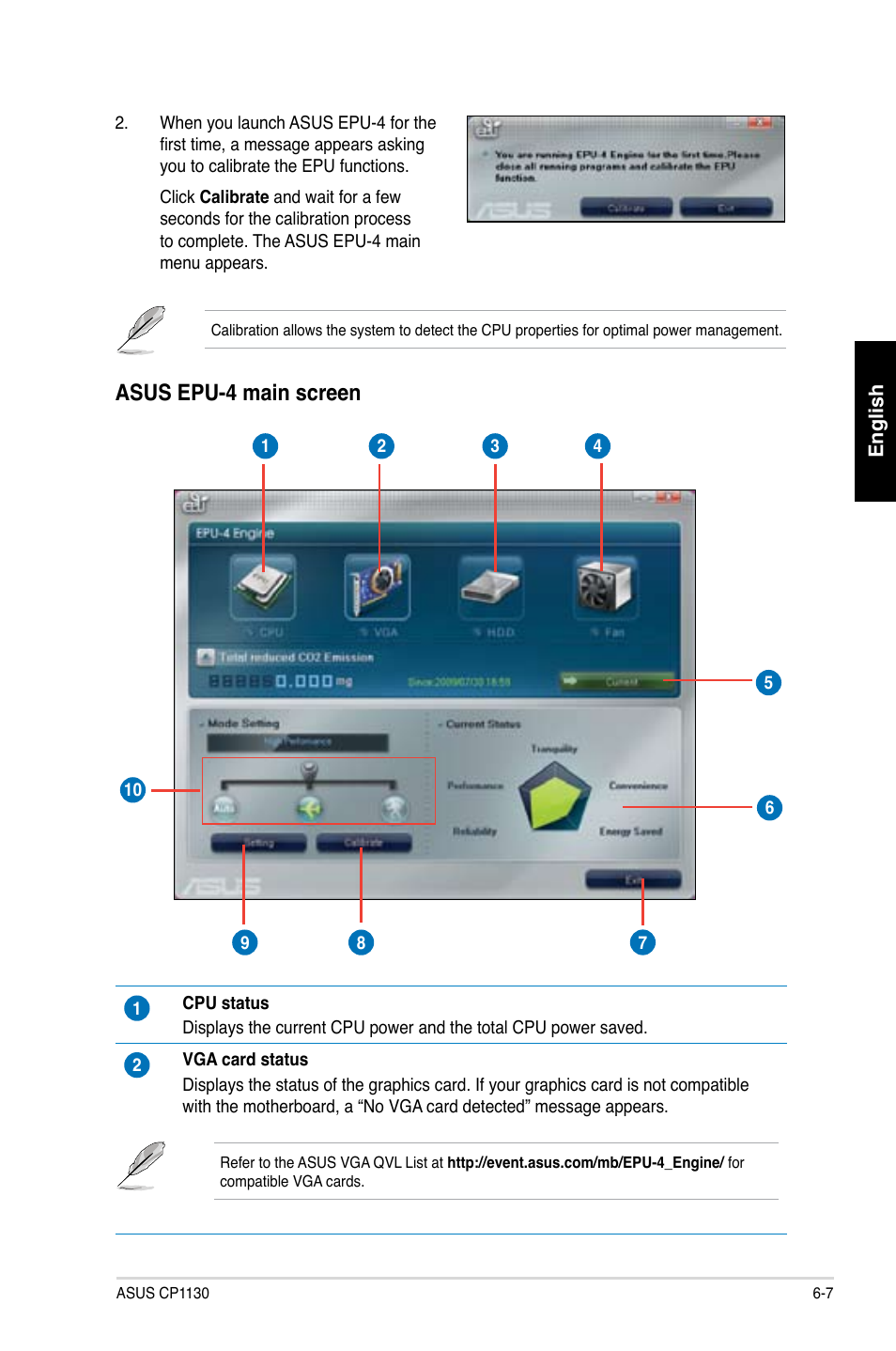 Asus epu-4 main screen | Asus CP1130 User Manual | Page 56 / 214