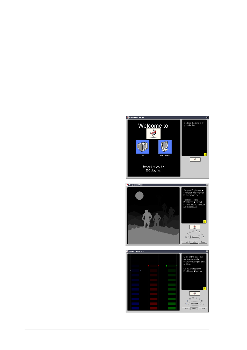 6 3deep color tuner, 1 3deep color tuning | Asus P4SGL-VM User Manual | Page 104 / 120