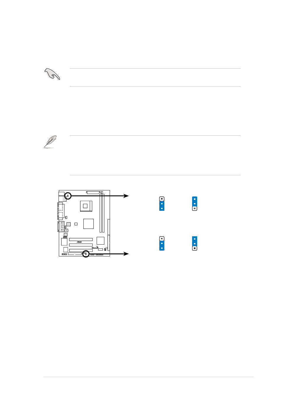 7 jumpers, Asus p4sgl-vm motherboard user guide 2-17 | Asus P4SGL-VM User Manual | Page 39 / 120