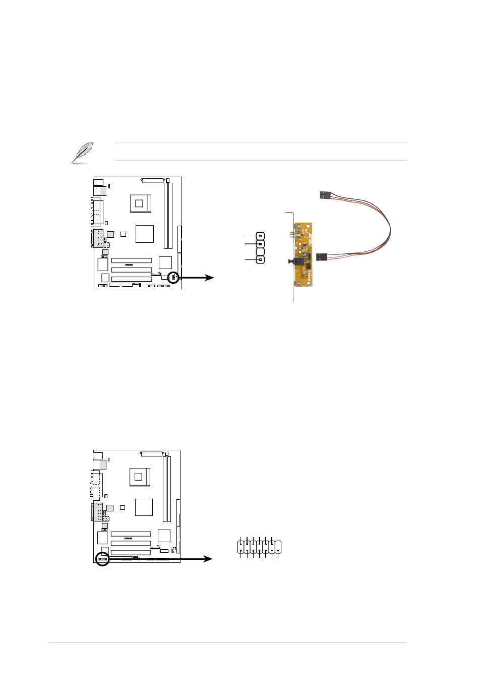 P4sgl-vm smartcard smartcon1, P4sgl-vm digital audio connector, Spdif1 | Asus P4SGL-VM User Manual | Page 46 / 120