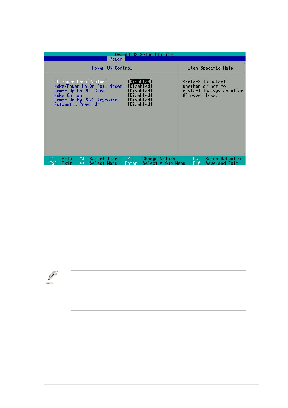 1 power up control | Asus P4SGL-VM User Manual | Page 83 / 120