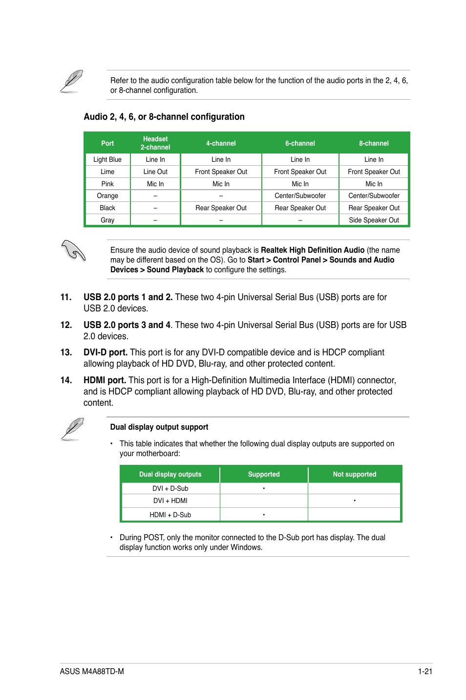 Asus M4A88TD-M/USB3 User Manual | Page 33 / 76