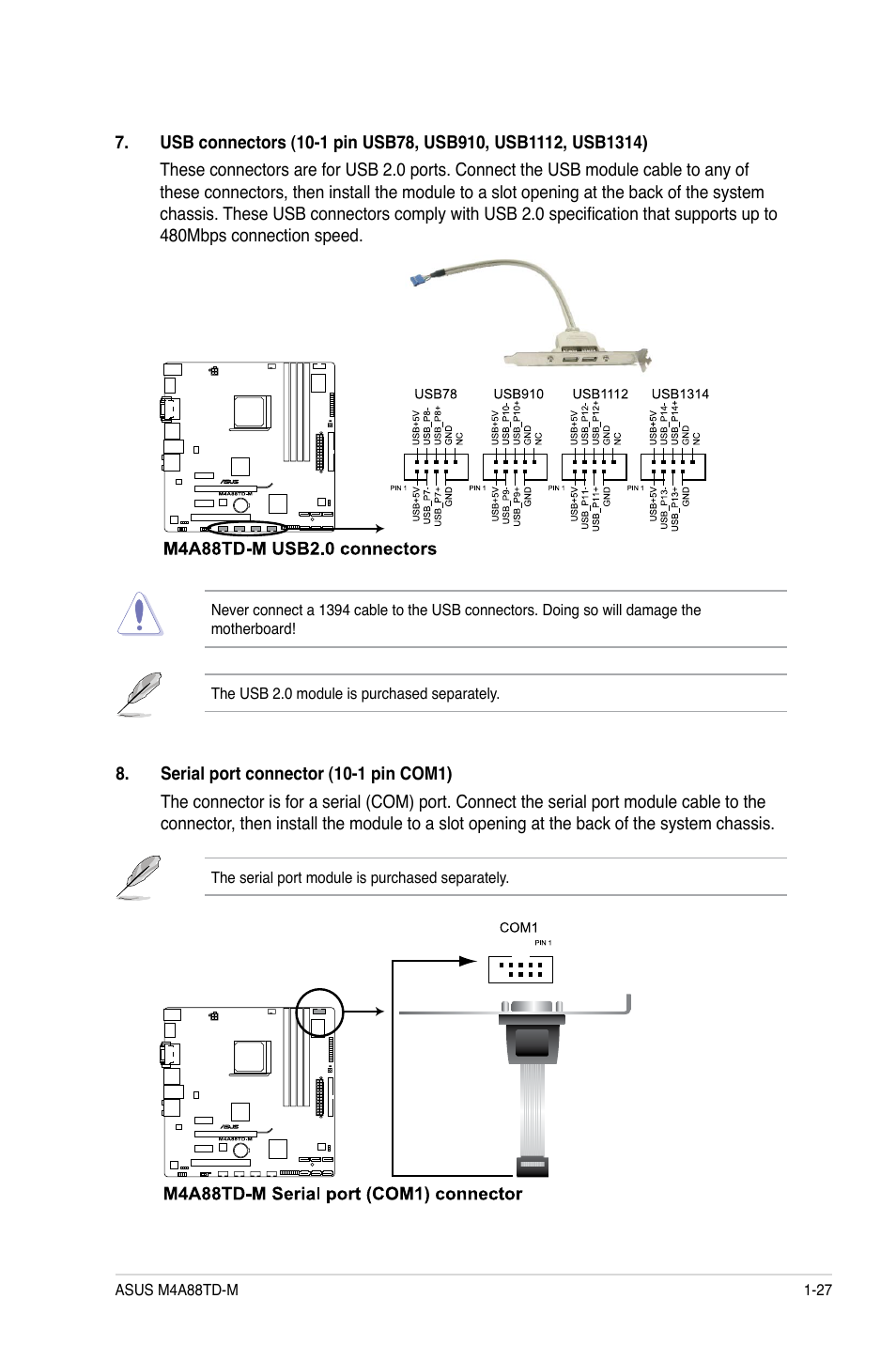 Asus M4A88TD-M/USB3 User Manual | Page 39 / 76