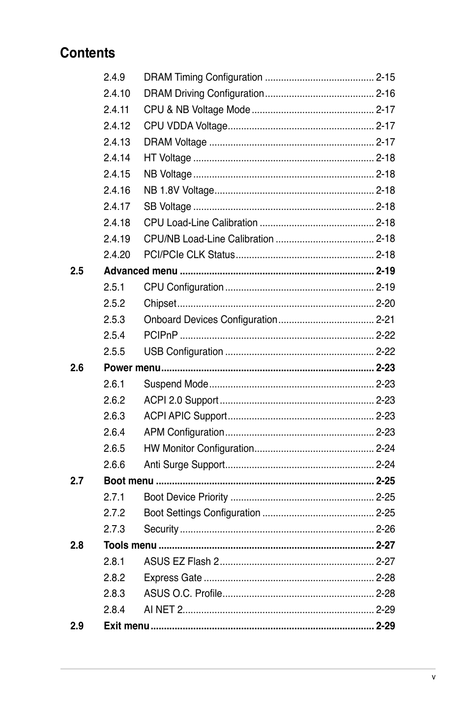 Asus M4A88TD-M/USB3 User Manual | Page 5 / 76