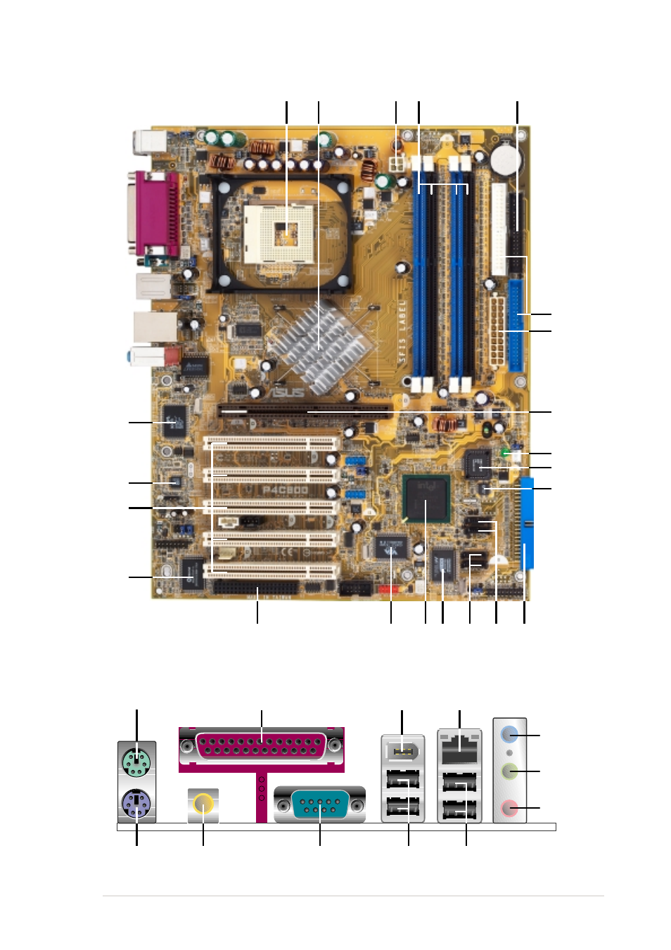 Asus P4C800 Deluxe User Manual | Page 21 / 138