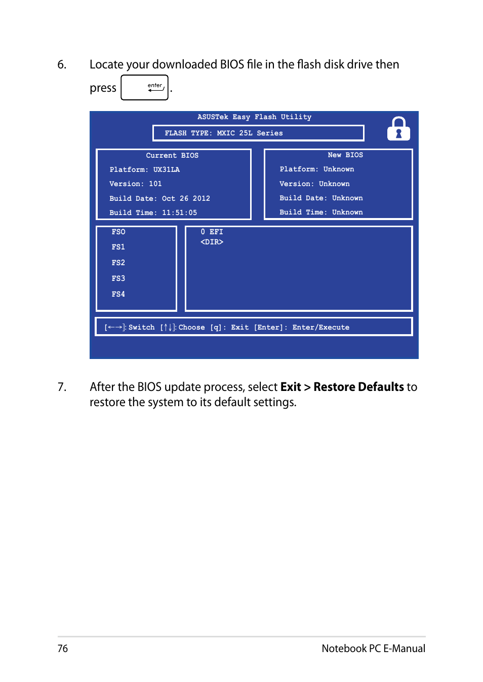 Asus UX31LA User Manual | Page 76 / 112