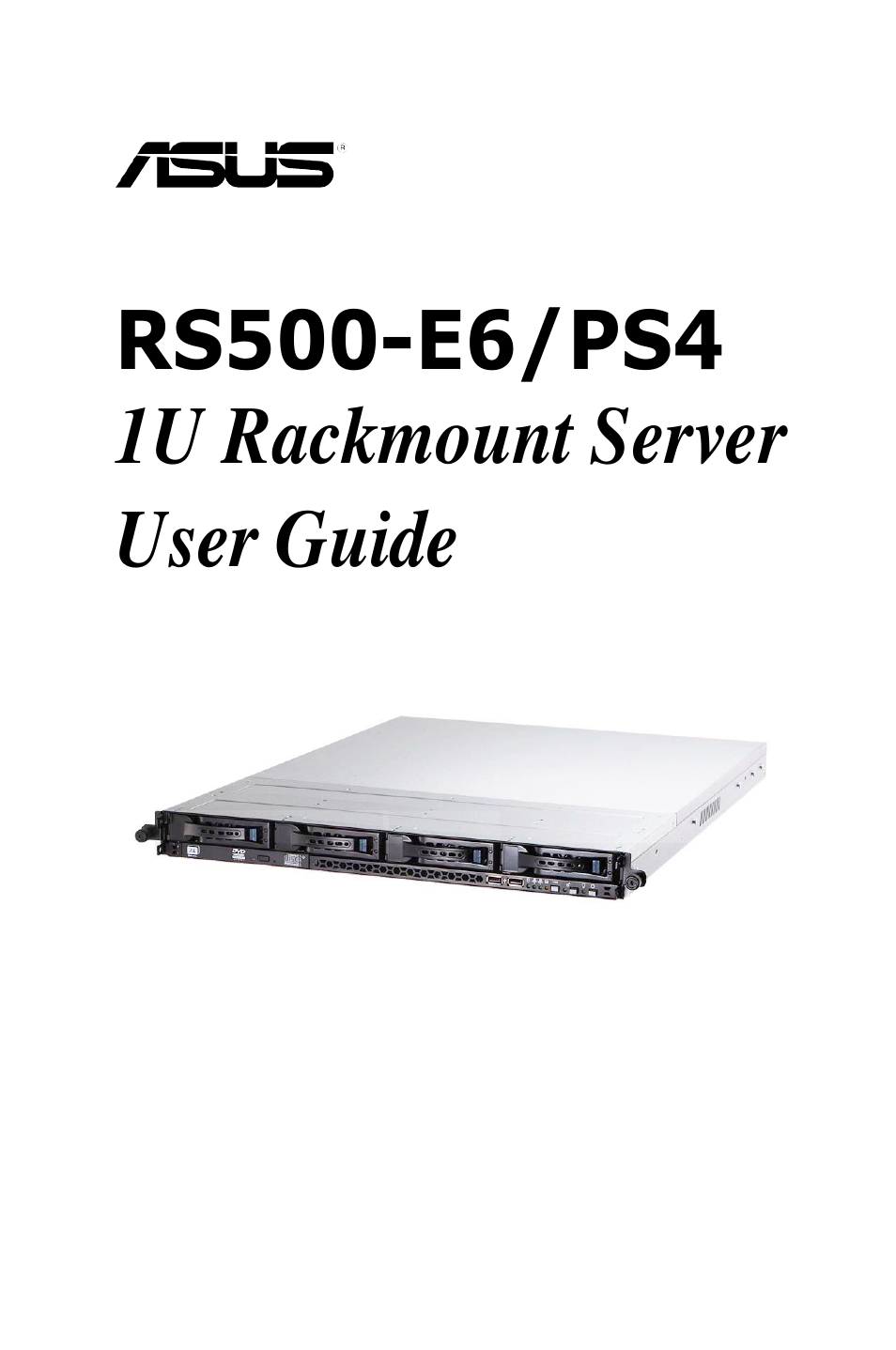 Asus RS500-E6/PS4 User Manual | 144 pages