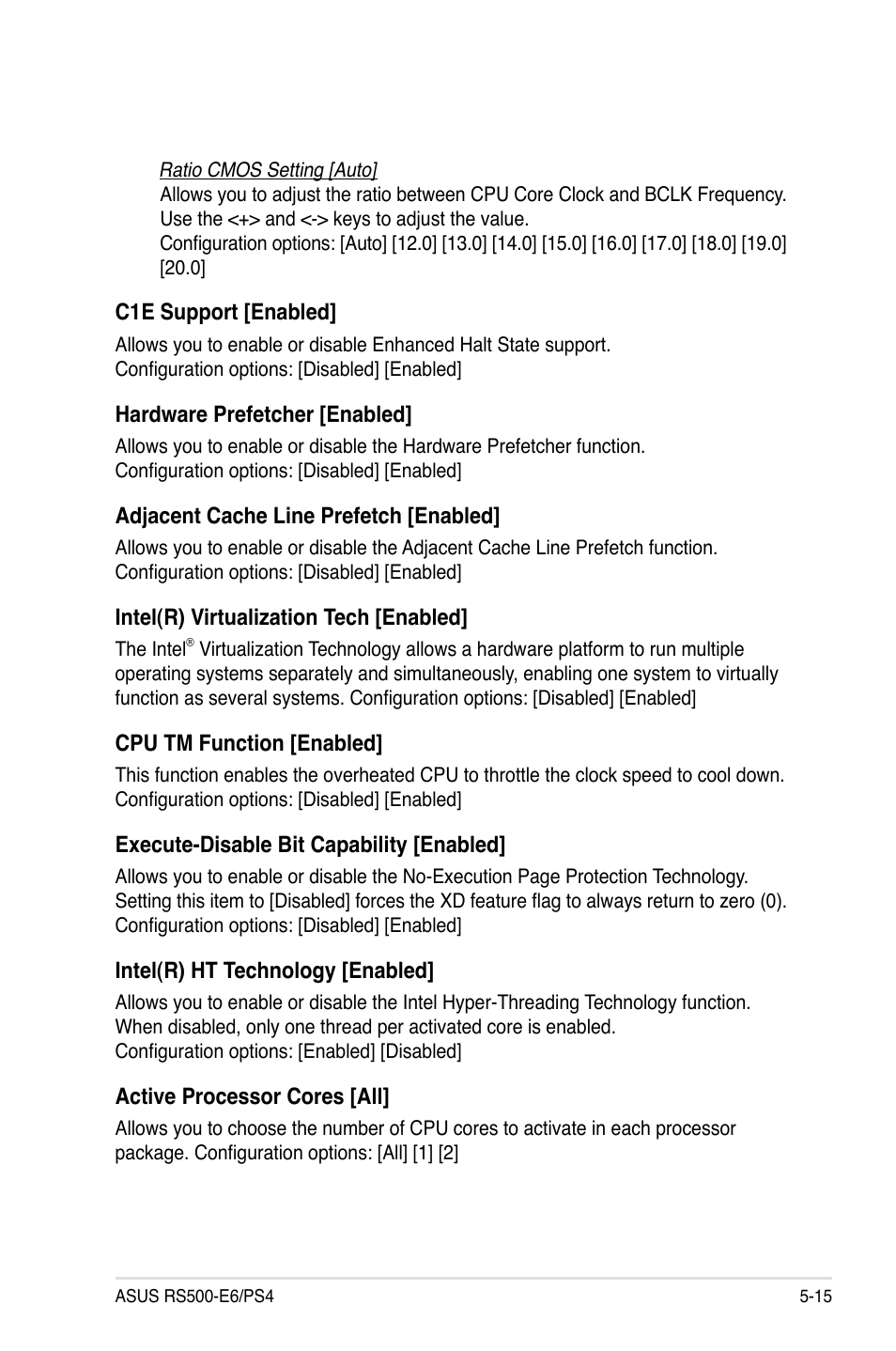 Asus RS500-E6/PS4 User Manual | Page 73 / 144