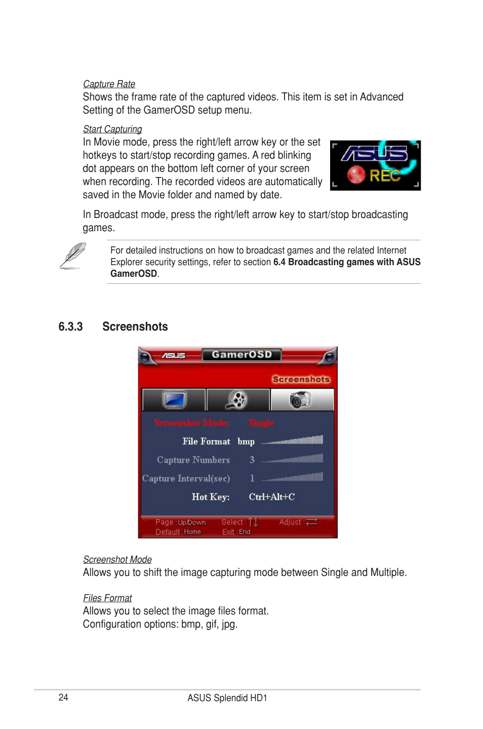 3 screenshots | Asus MA3850 Series User Manual | Page 30 / 36