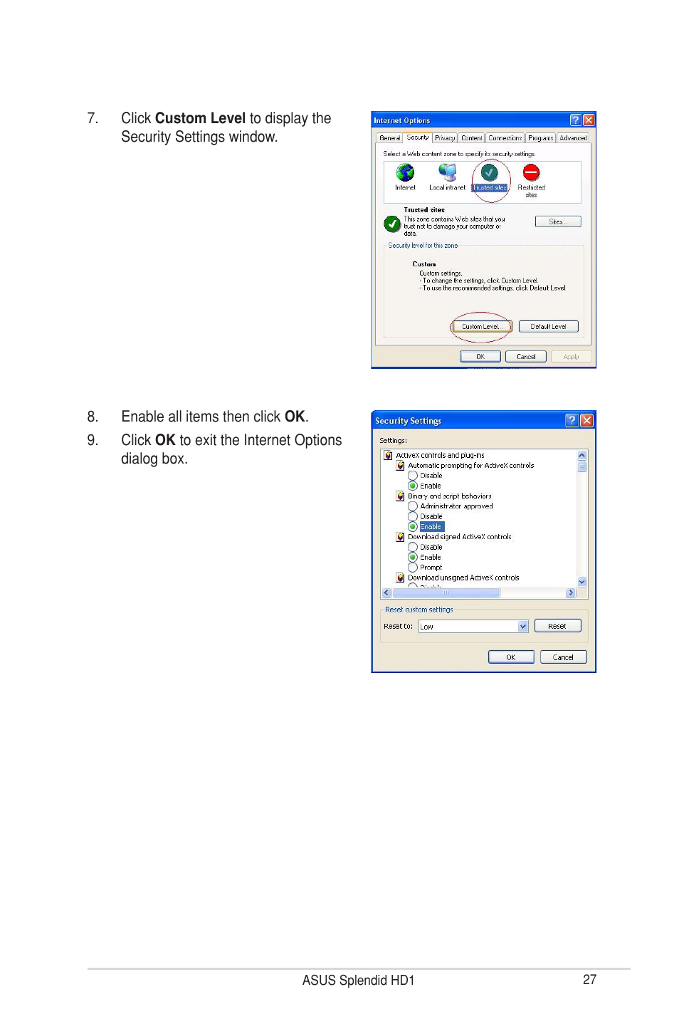 Asus MA3850 Series User Manual | Page 33 / 36