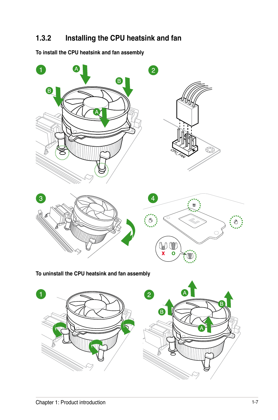 2 installing the cpu heatsink and fan | Asus Z87-C User Manual | Page 15 / 96