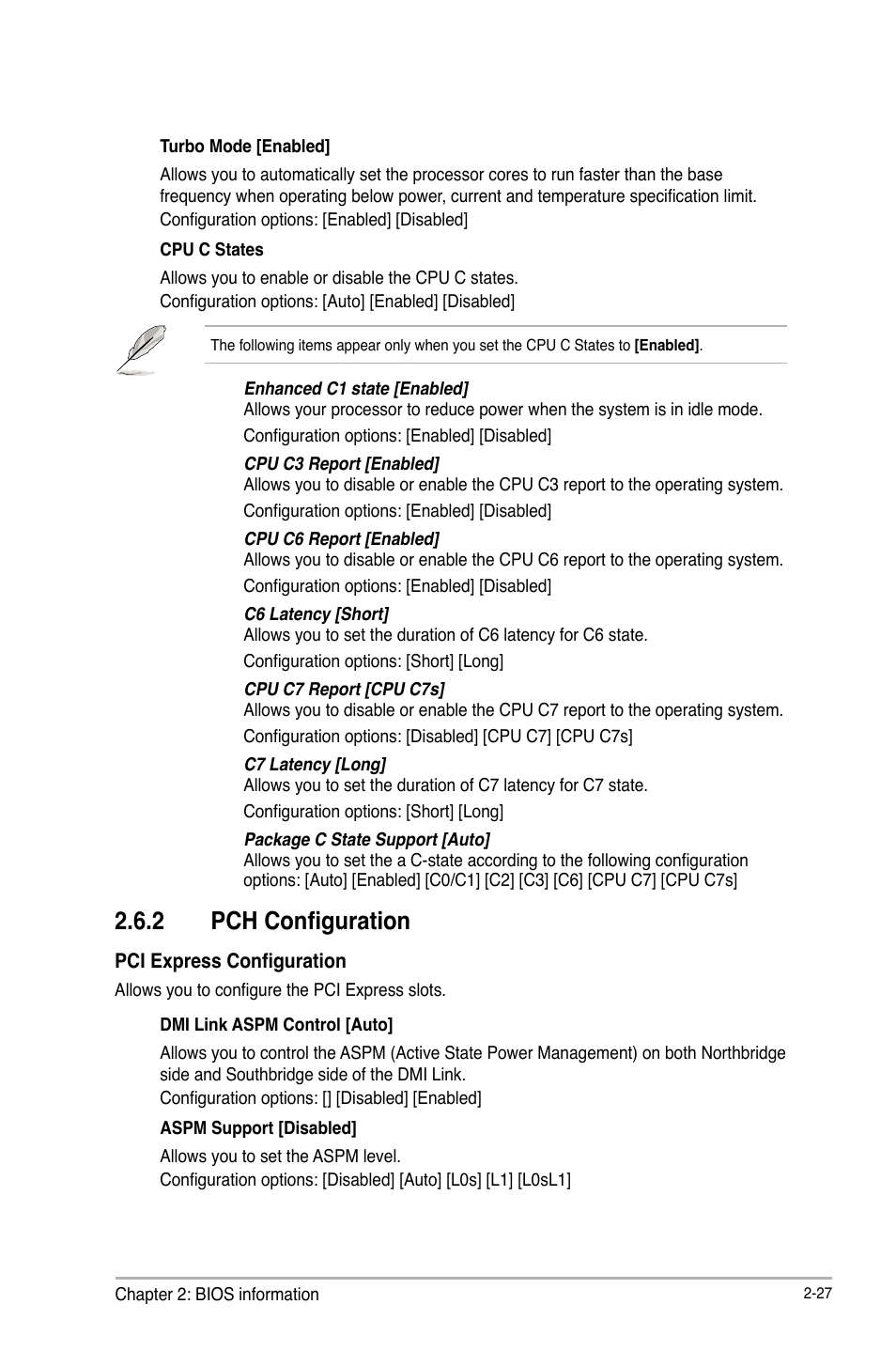2 pch configuration | Asus Z87-C User Manual | Page 73 / 96