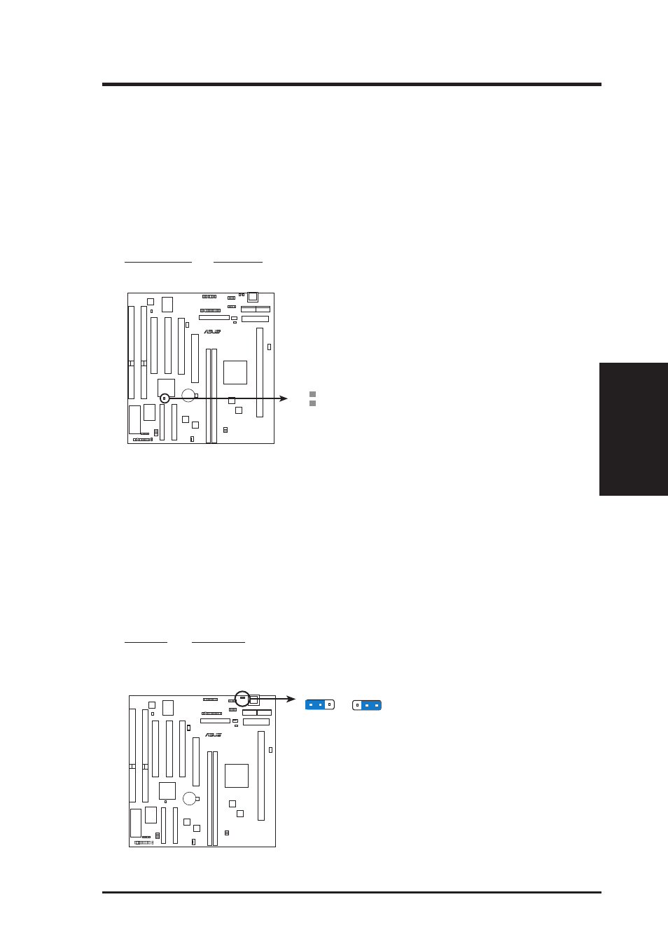 Iii. installation, Jumper settings | Asus P2E-B User Manual | Page 15 / 64