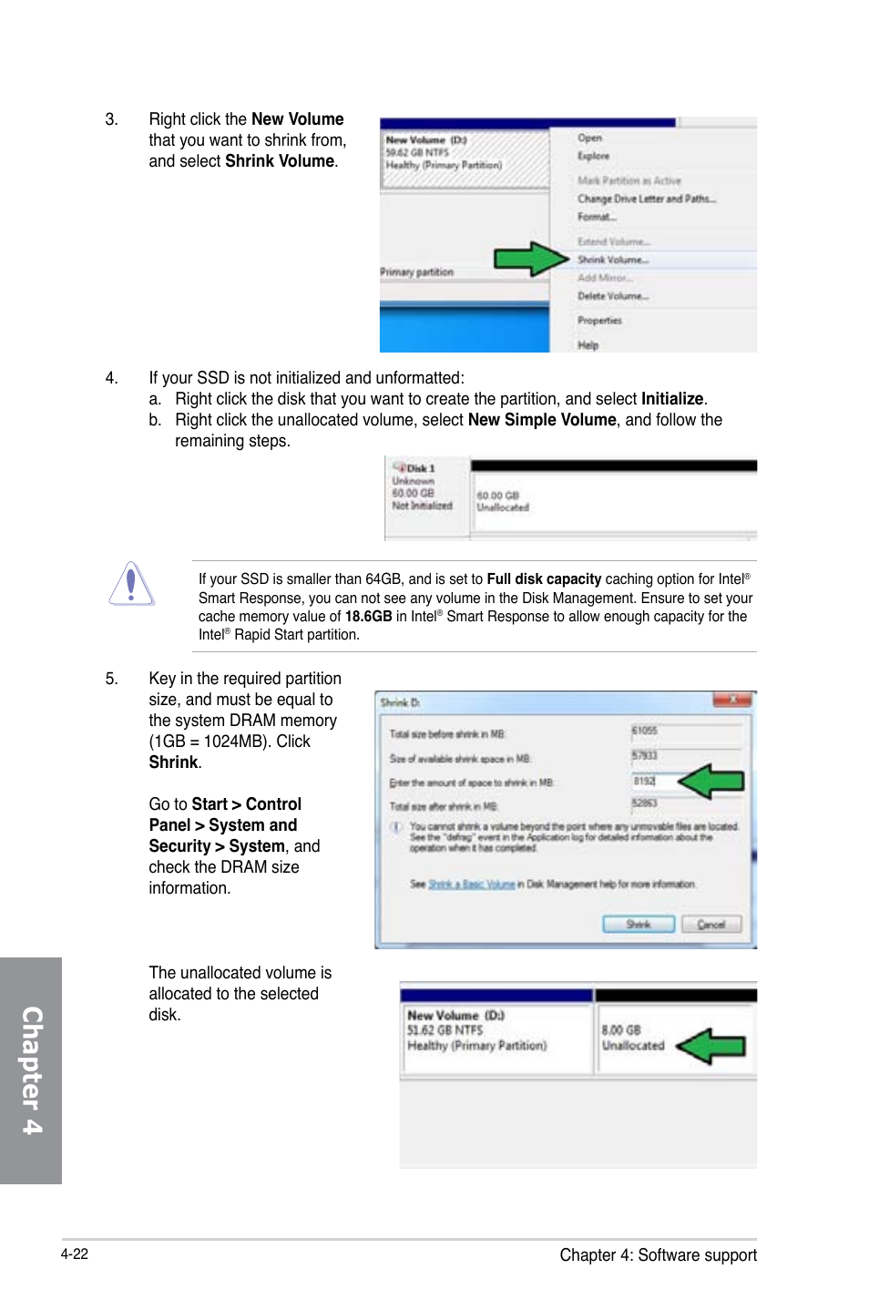 Chapter 4 | Asus P8Z77-V LE User Manual | Page 126 / 156