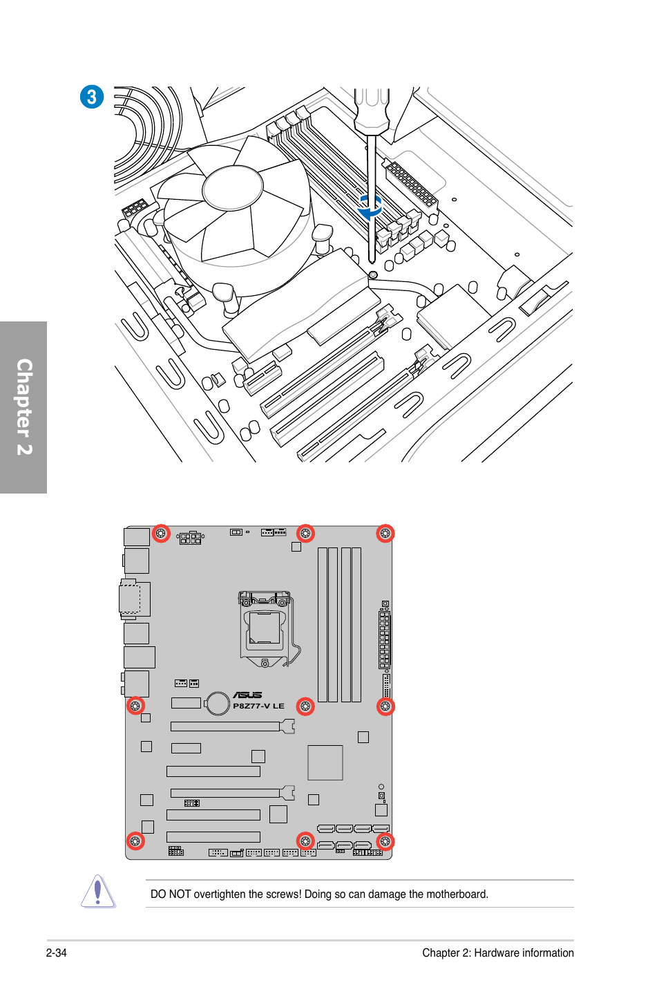 Chapter 2 | Asus P8Z77-V LE User Manual | Page 54 / 156