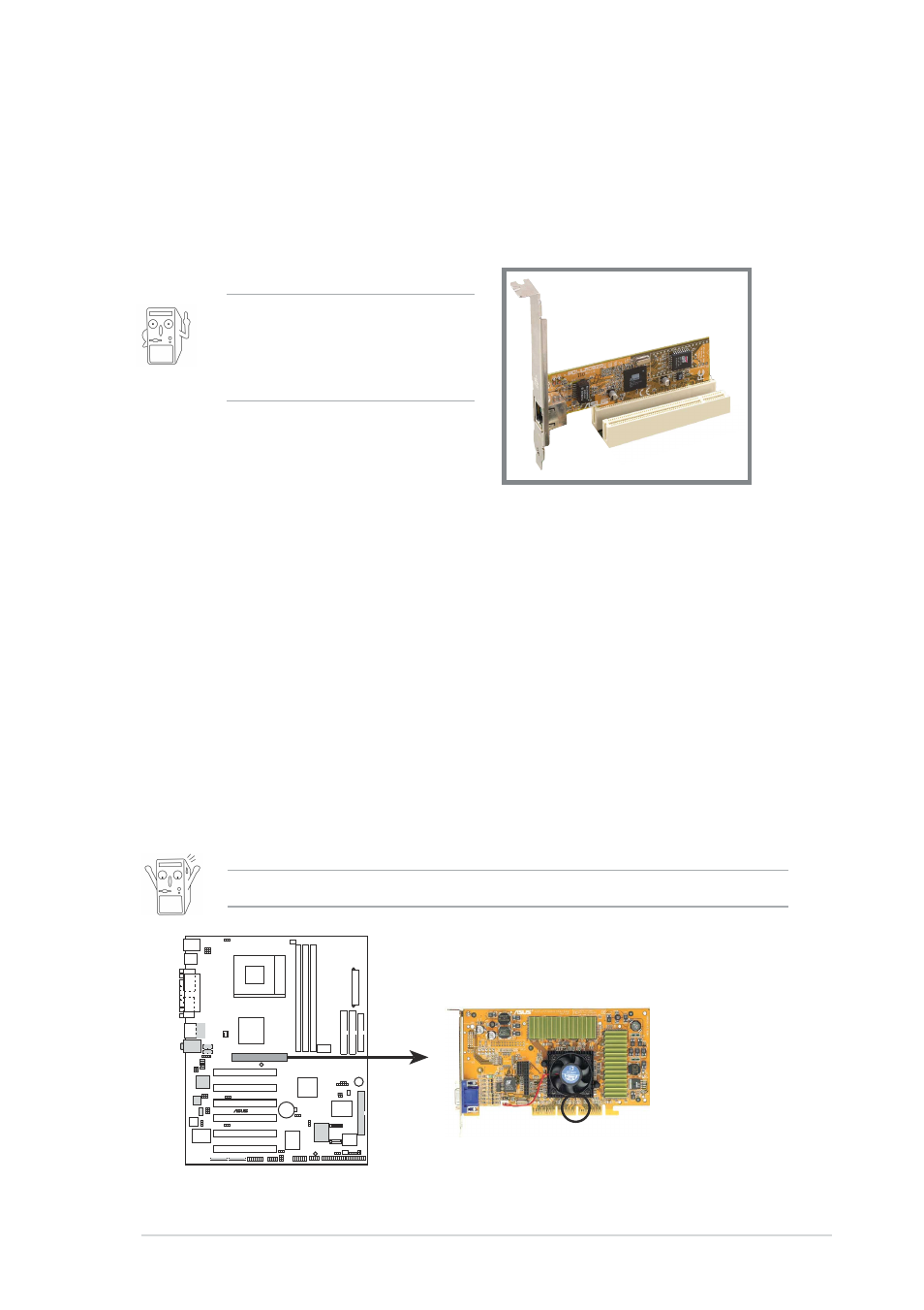 3 pci slots, 4 agp slot | Asus A7V8X User Manual | Page 39 / 132