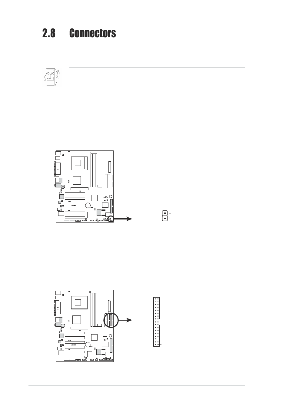 8 connectors | Asus A7V8X User Manual | Page 44 / 132